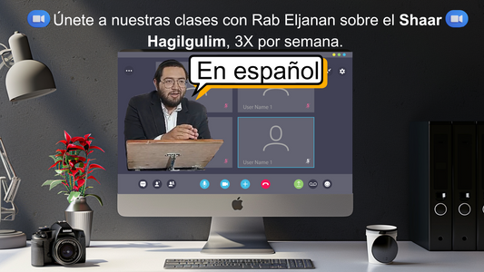 Clases de RASHASH Cabalá con el Rabino Eljanan *(4$ por clase)*